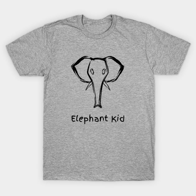 Elephant Kid Logo T-Shirt by Elephant Kid